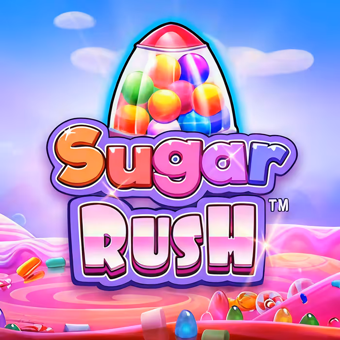 Sugar Rush slot game with sweet treats and cluster pays mechanism for multiple winning combinations