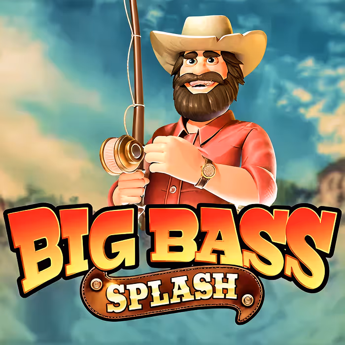 Big Bass Splash fishing themed slot with bonus rounds and money symbol collection mechanics